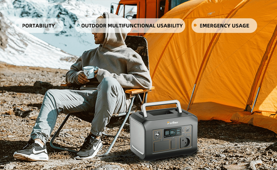 Portable Power Station (Solar Generator ) P300E - Purmars Power