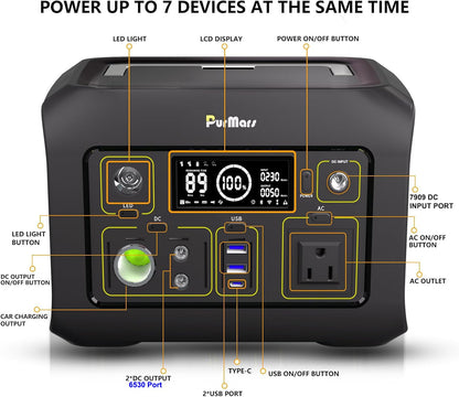 Portable Power Station (Solar Generator ) P300A