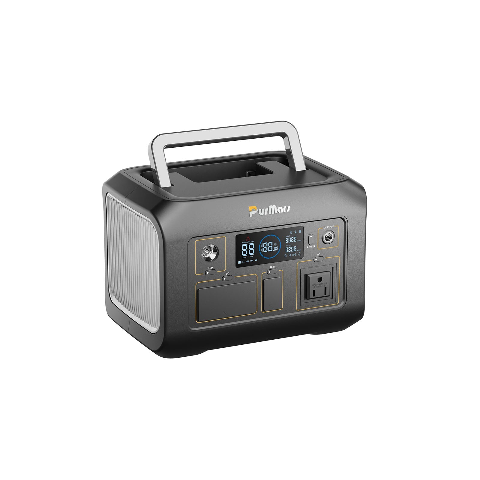Portable Power Station (Solar Generator ) P300A Plus(with Bluetooth and FM radio) - Purmars Power