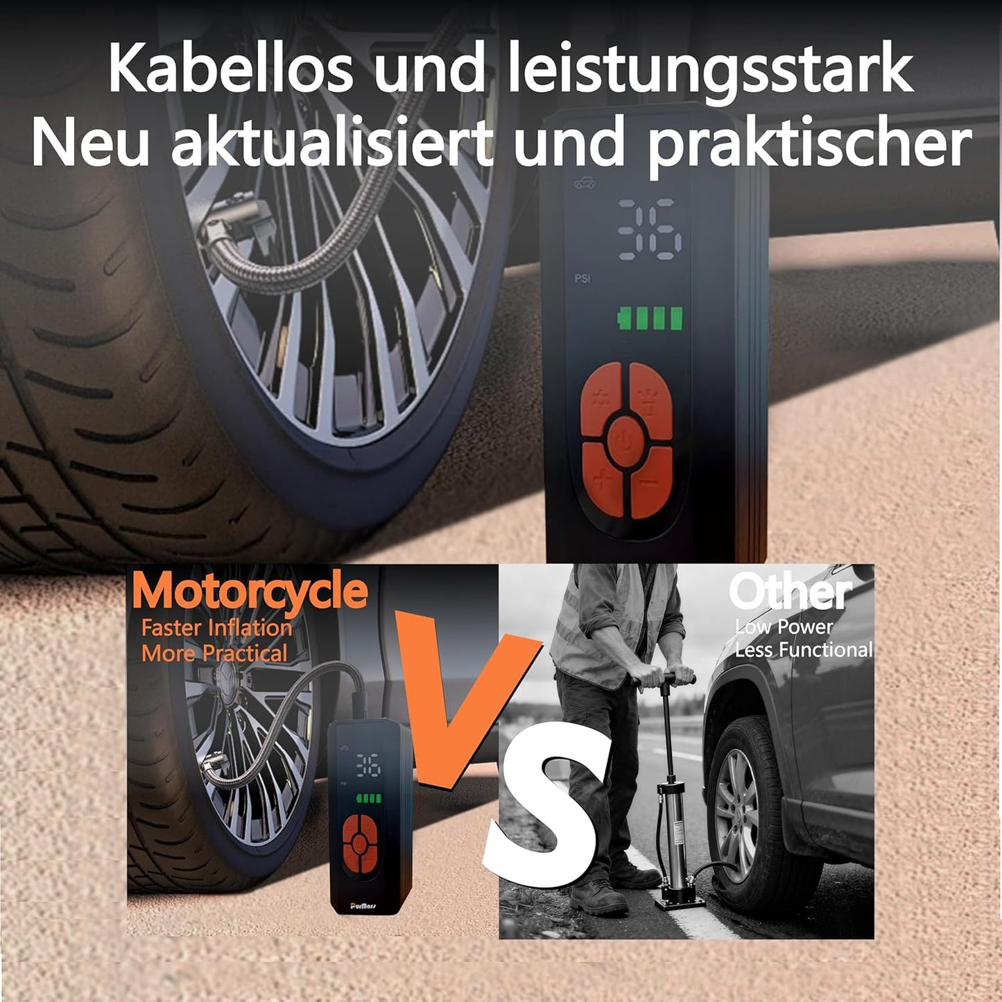 YD03 Tire Inflator - Purmars Power